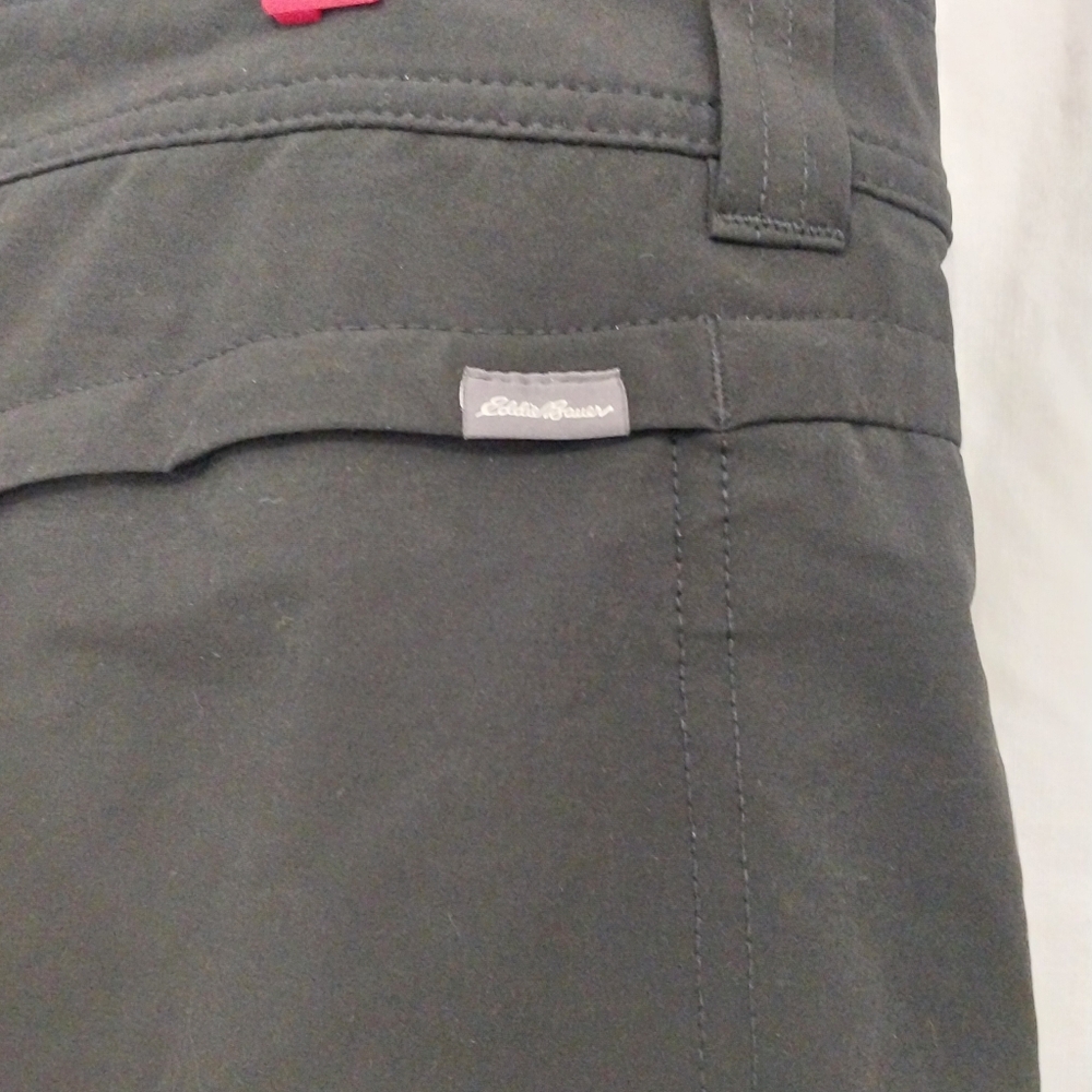 Eddie Bauer Womens size 14 Adventurer 2.0 Skort Black Lined Hiking Skirt Shorts - Picture 9 of 11